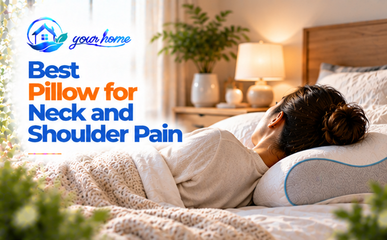 Best Pillow for Neck and Shoulder Pain in %year%: 5 Top-Rated Options 1 Best Pillow for Neck and Shoulder Pain